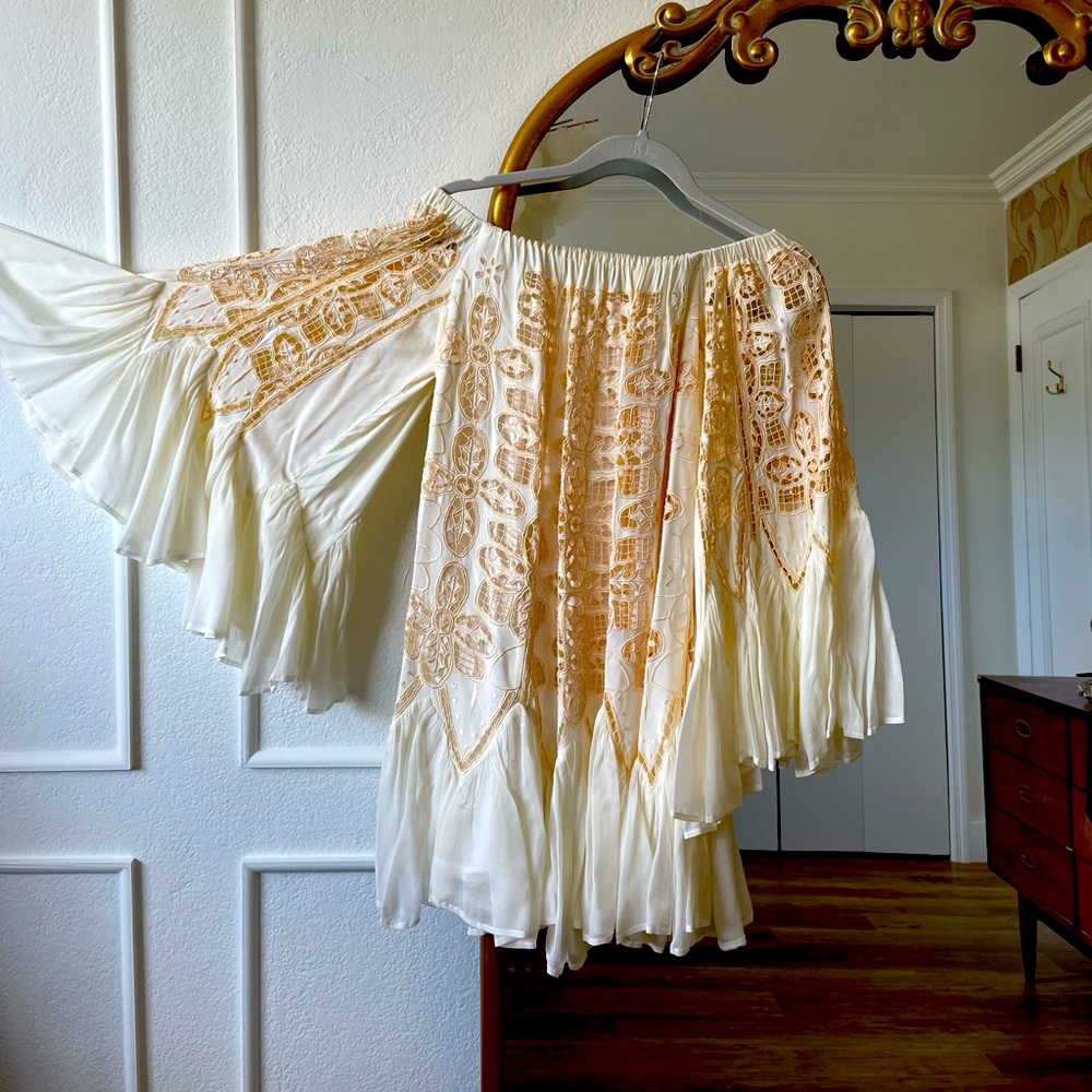 Free People off the shoulder dress - size XS